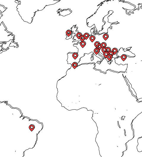 Mappa Paesi